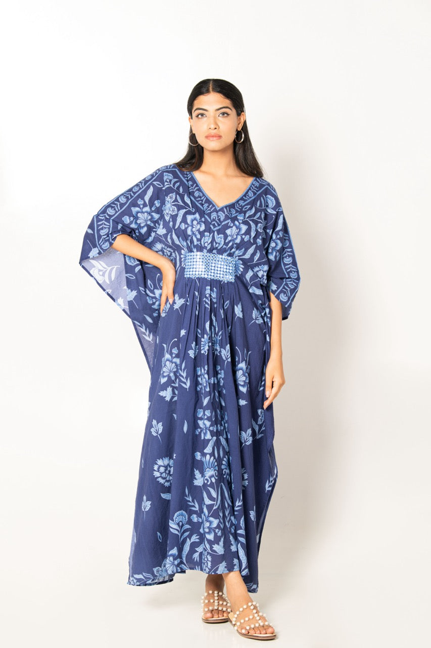 Naples Dress in Blue