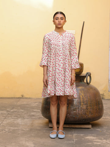 Meadow Chanderi Dress