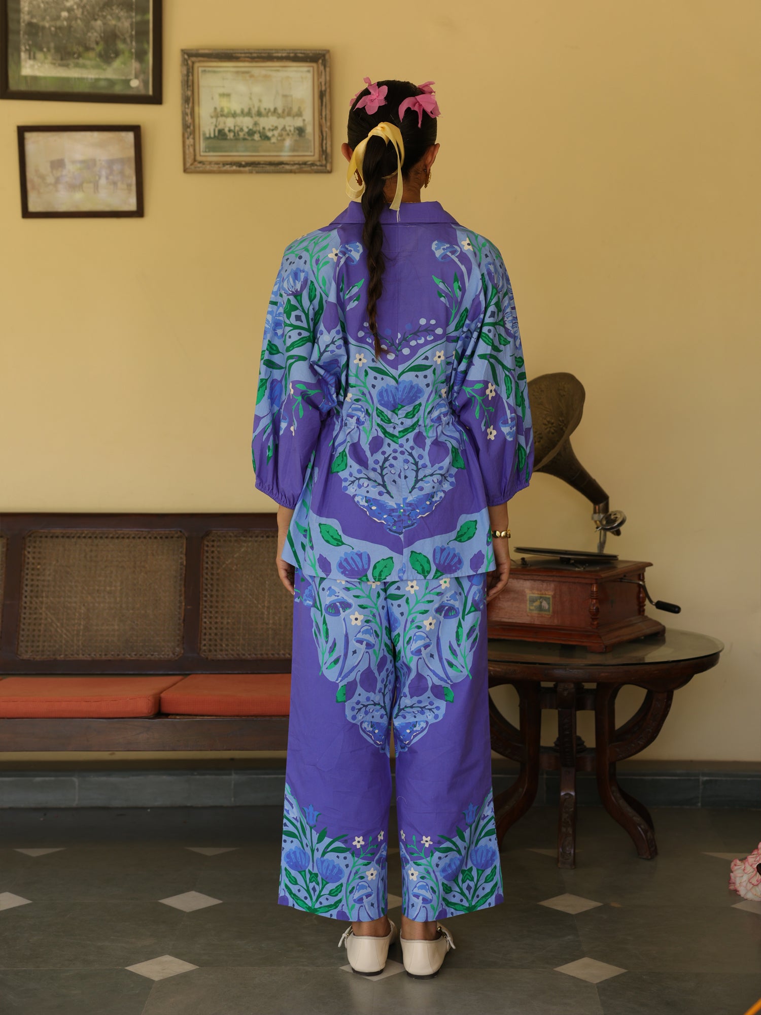 Orchid Cotton Poplin Co-ord Set