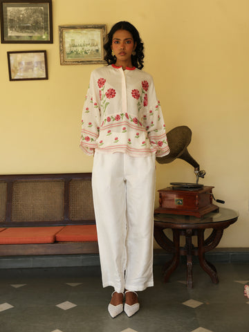 Pallavi Viscose Silk Shirt