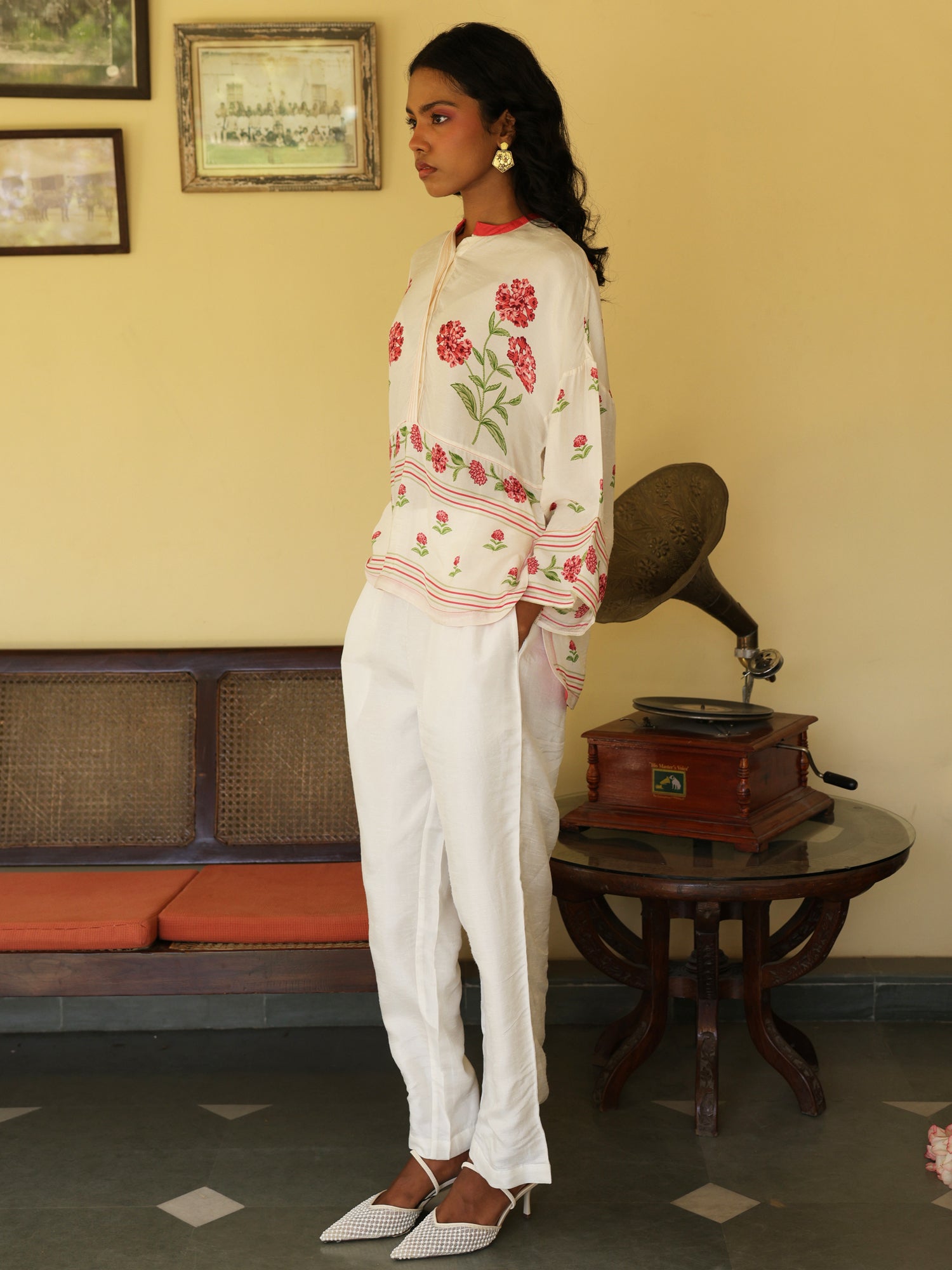 Pallavi Viscose Silk Shirt