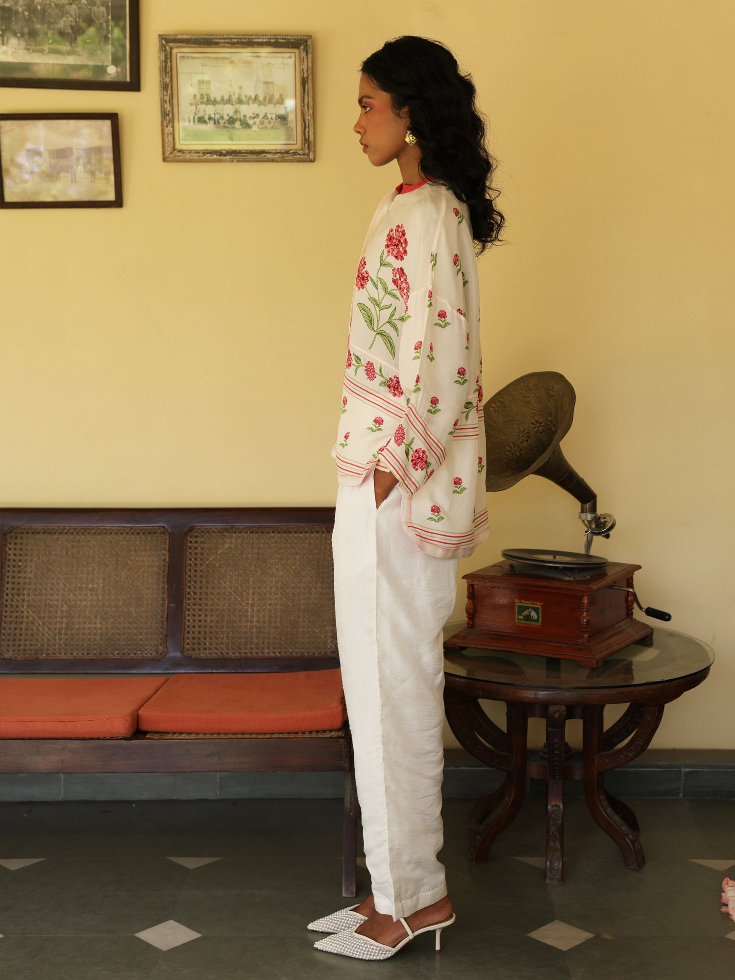 Pallavi Viscose Silk Shirt