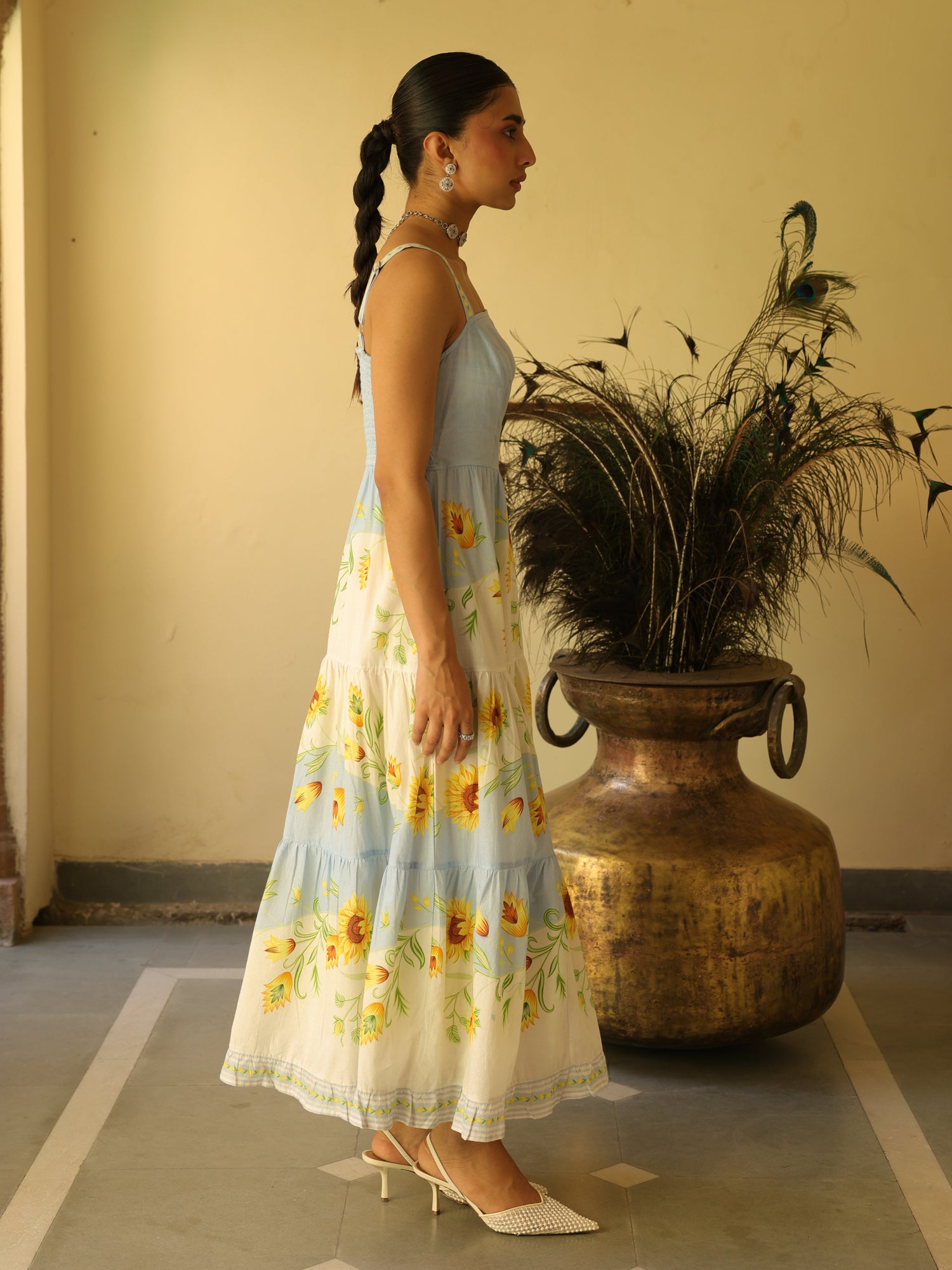 Sunflower Cotton Dress