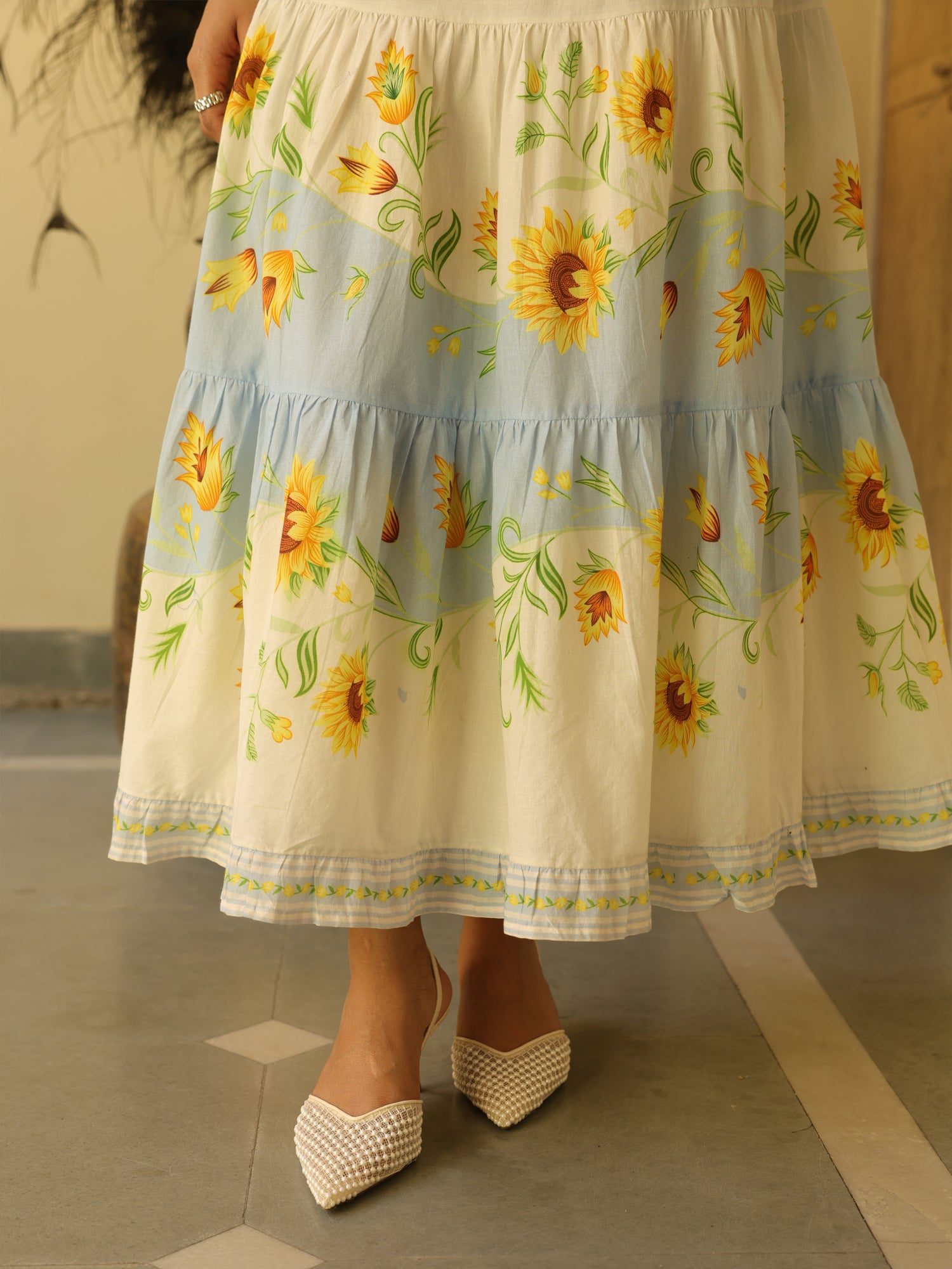Sunflower Cotton Dress