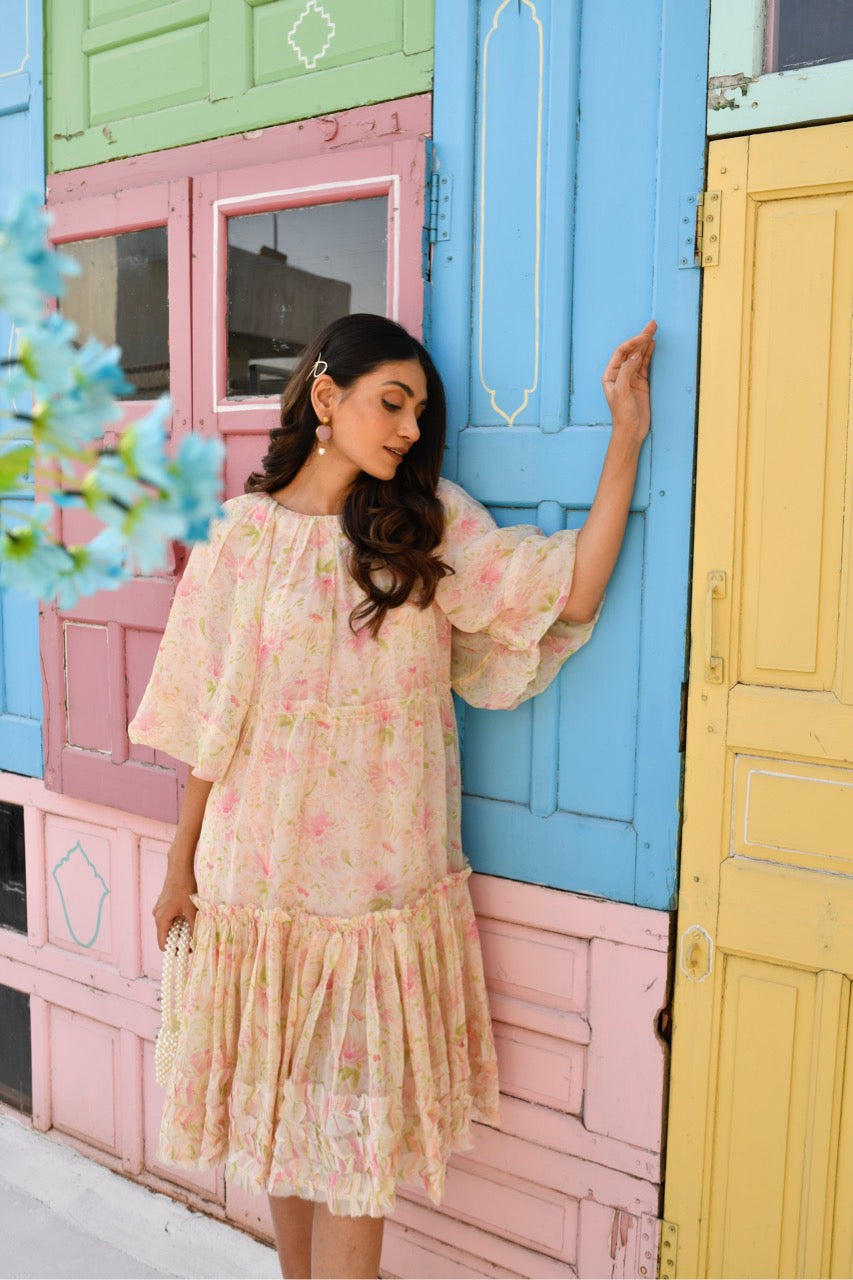 Printed Alice Dress