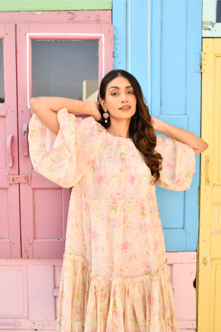 Printed Alice Dress