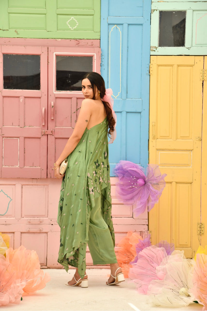 Lina Pant in Moss