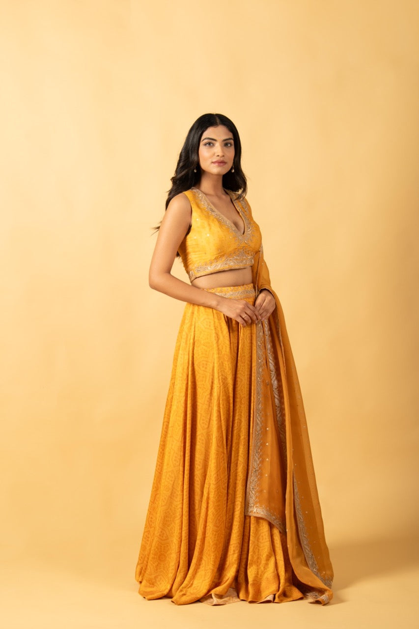 Amber Lehenga