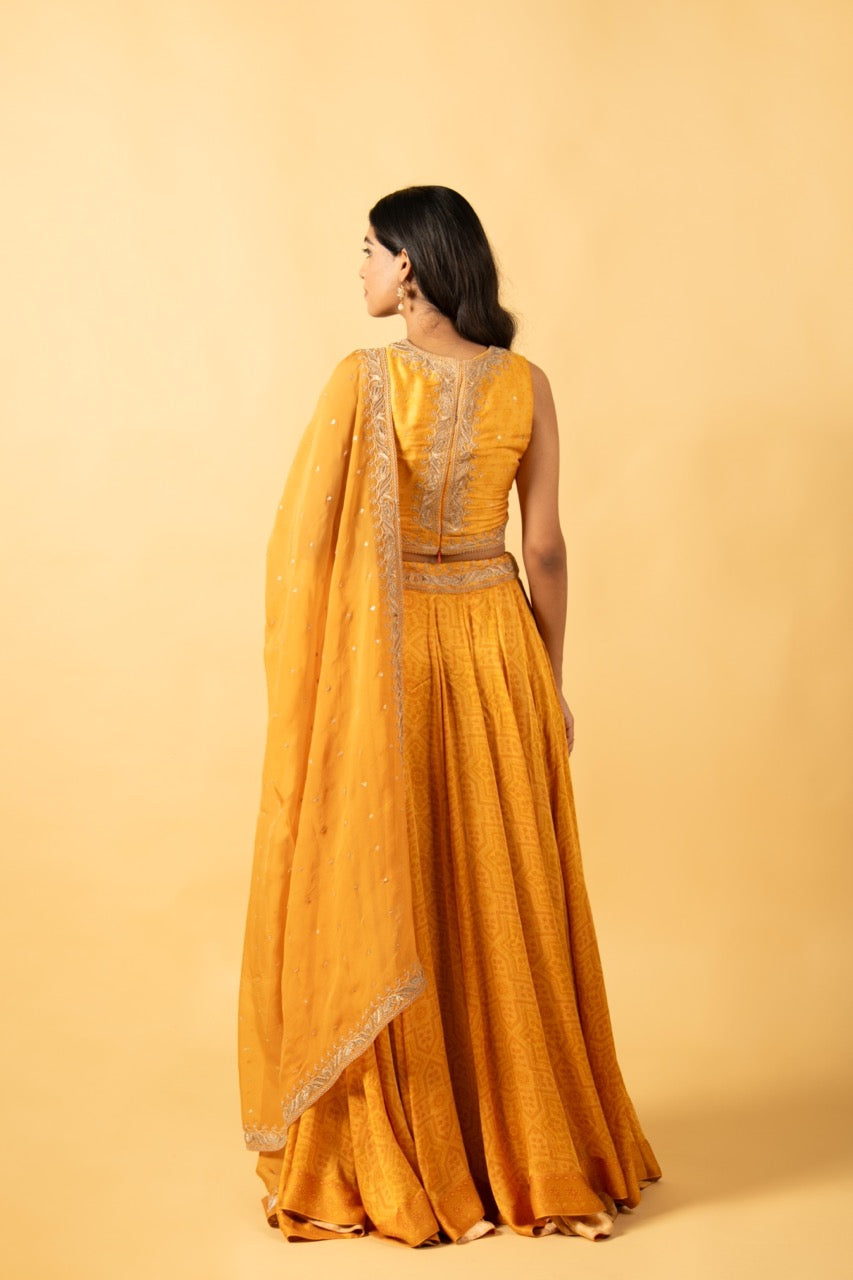 Amber Lehenga