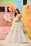 Gayatri Lehenga in Ivory