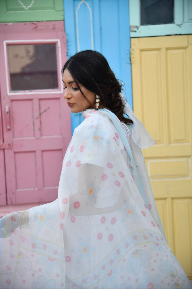 Gayatri Lehenga in Blue