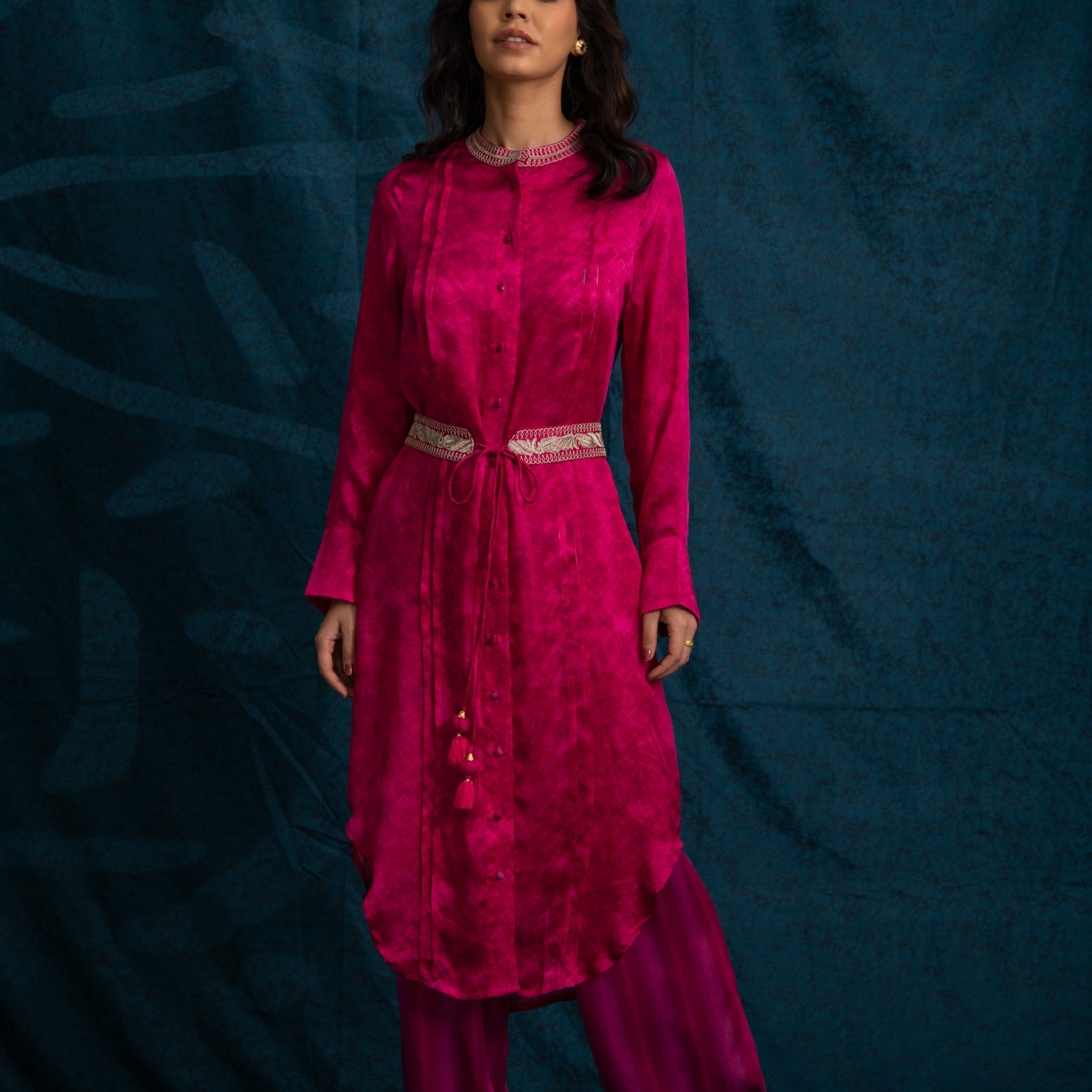 NAAV-708 Kurta and Belt Set 1