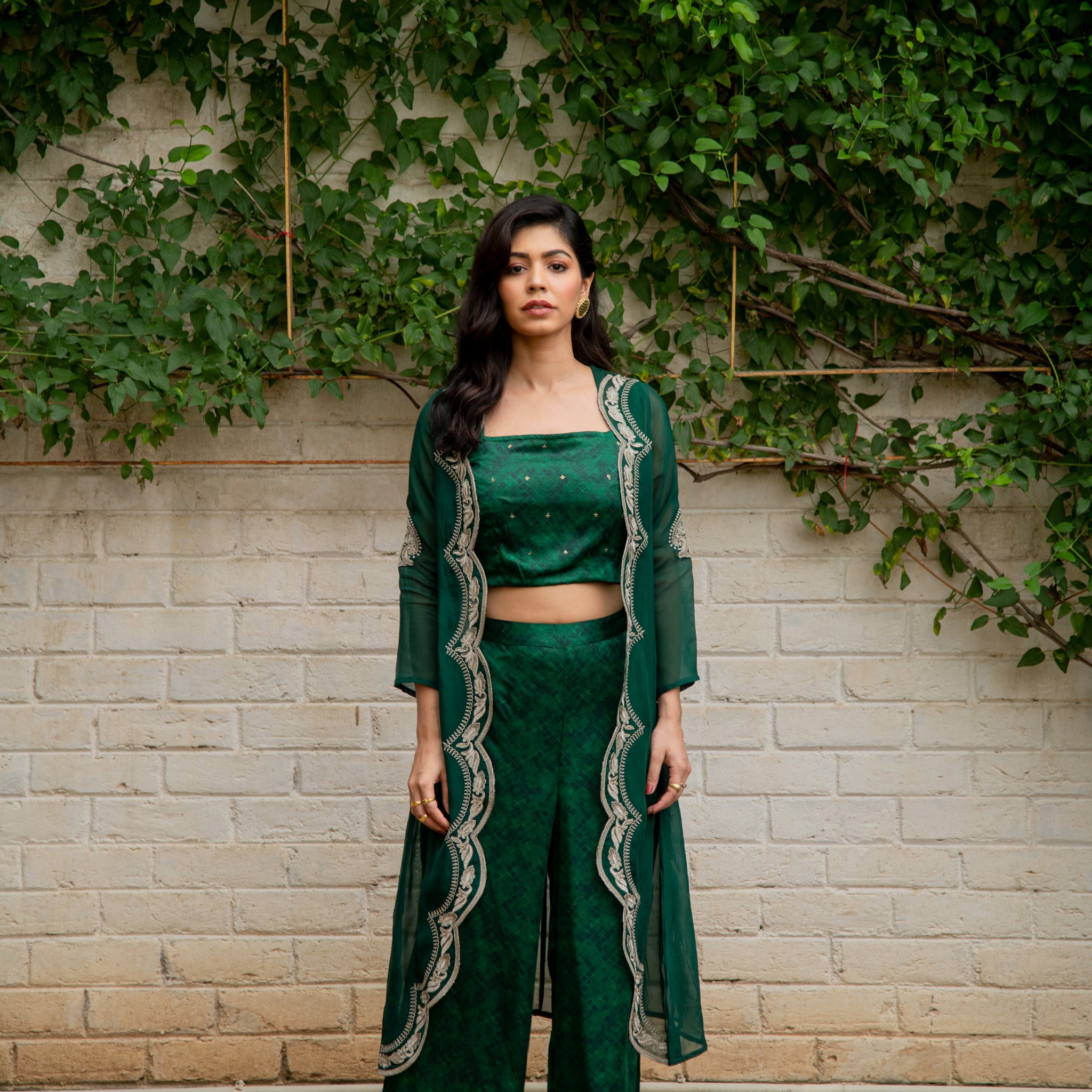 NAAV-705 Cape, Blouse and Pant Set 1