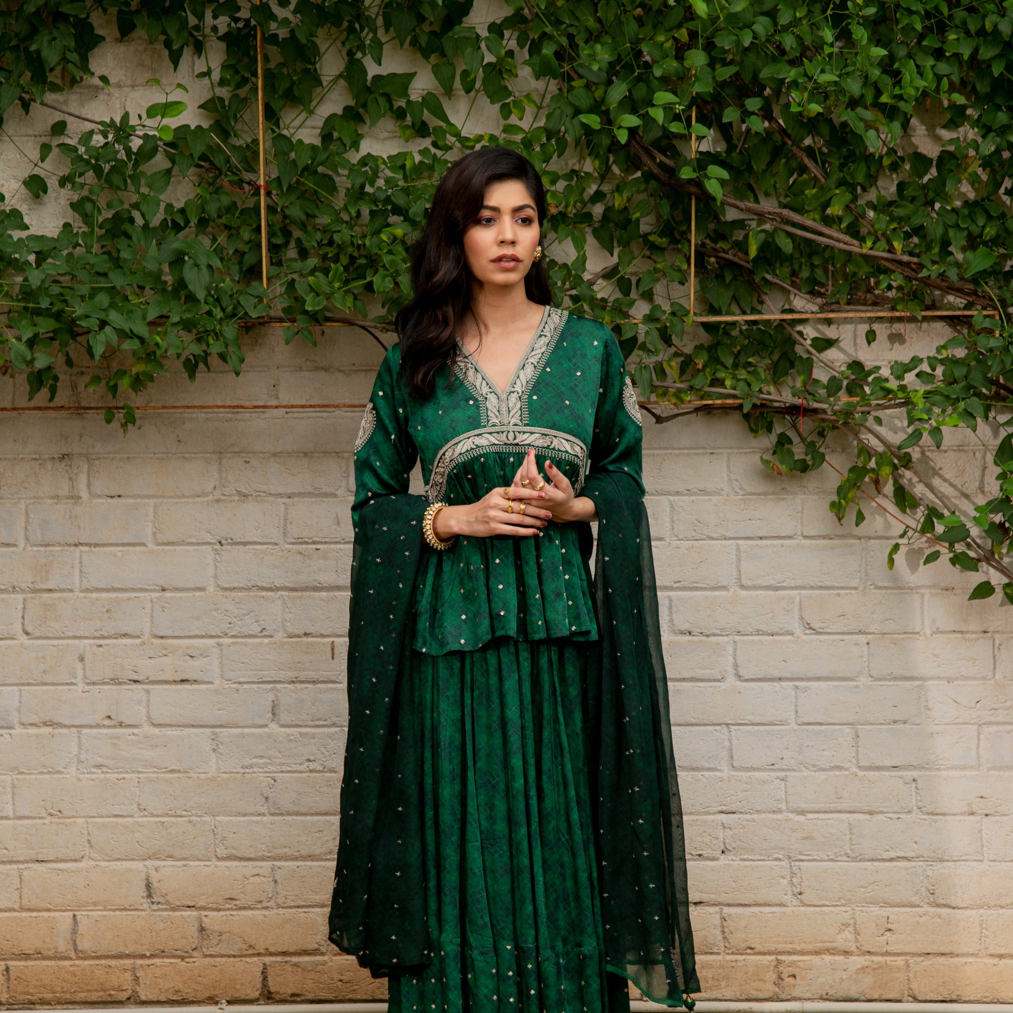 NAAV-704 Peplum and Duppata Set 1