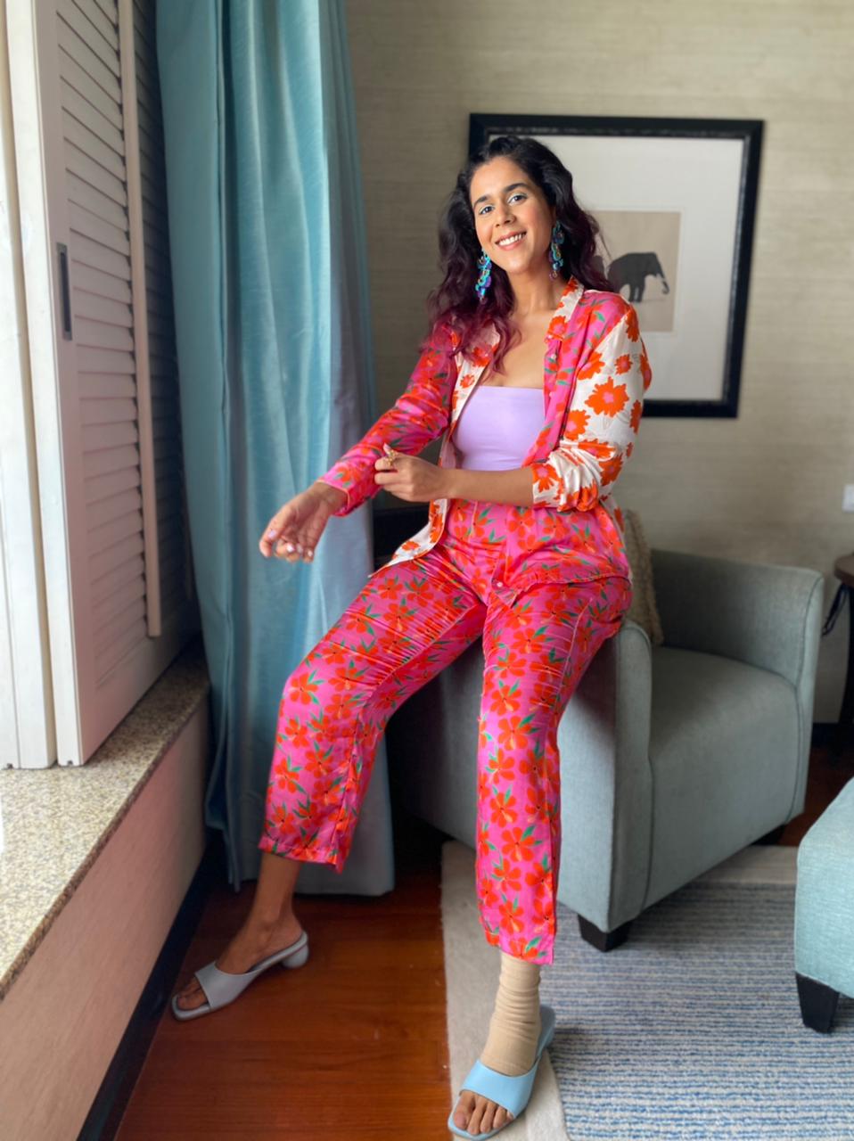 Floral Printed Co-Ord Set