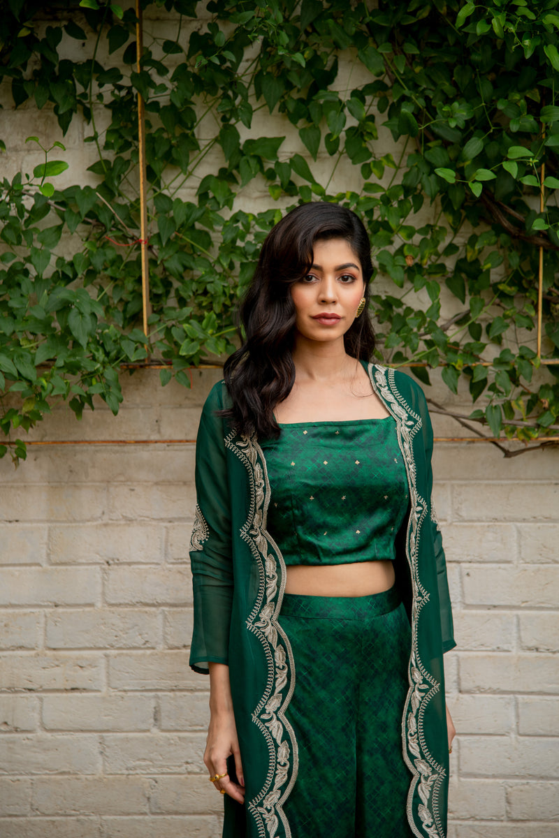 NAAV-705 Cape, Blouse and Pant Set 5