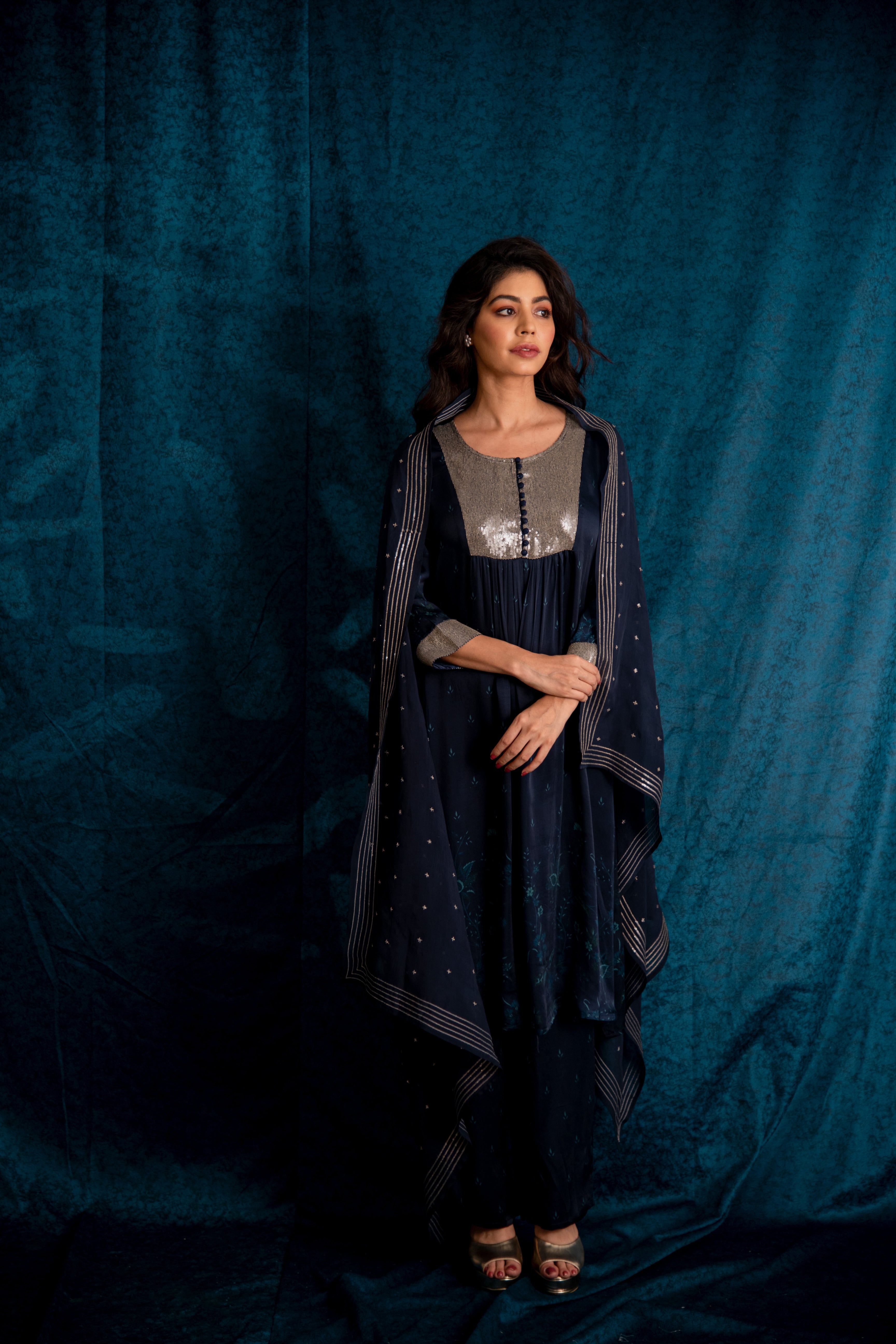 NAAV-718 Kurta, Pant and Dupatta Set 5