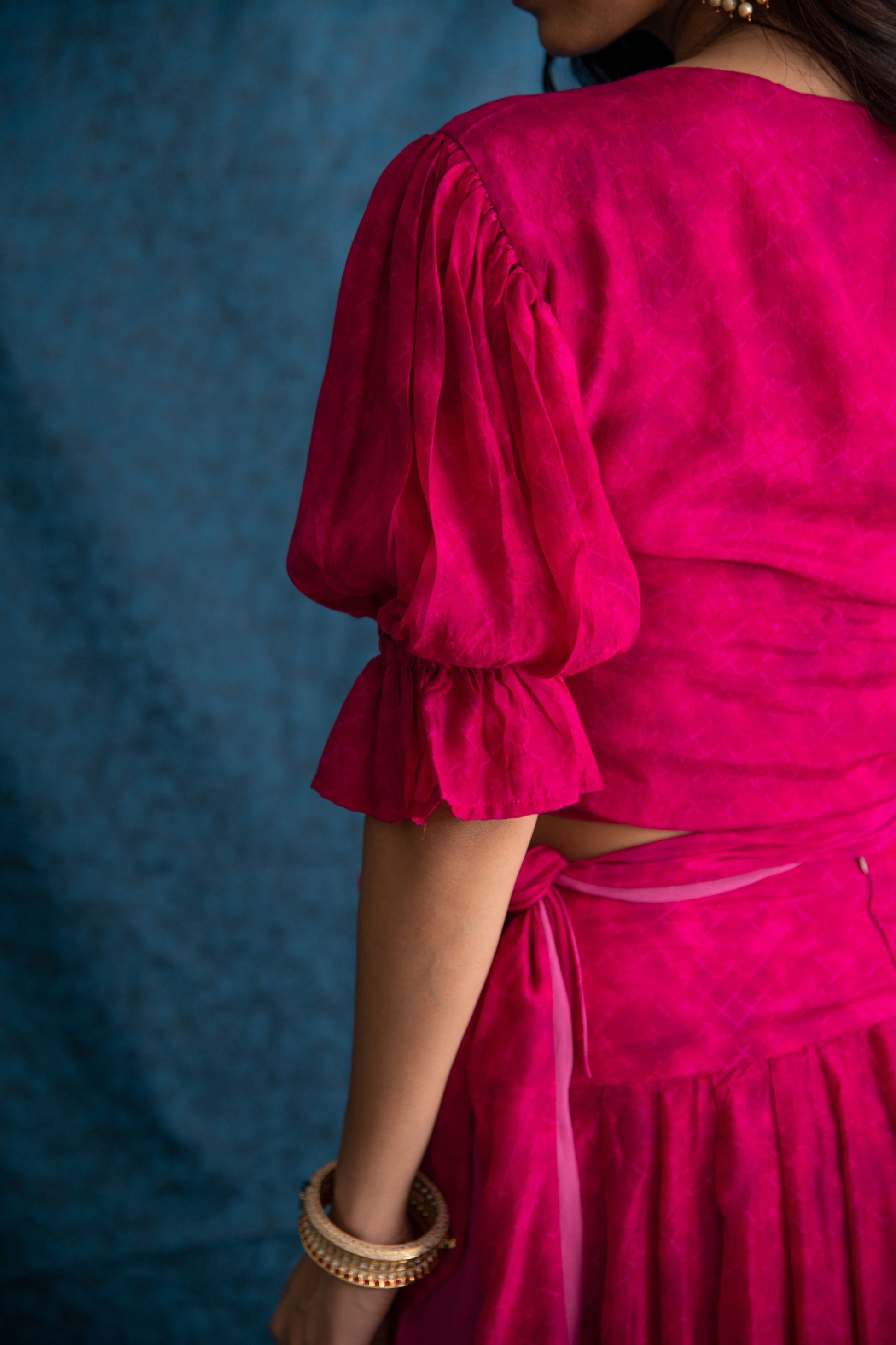 NAAV-725 Blouse, Lehnga and Duppata Set 8