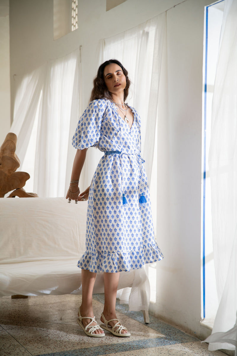 Noor Boho Button Down Dress