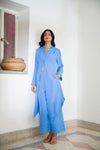 Noor Embroidered Kurta in Blue