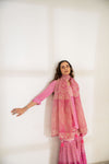 Noor Sharara Set in Pink