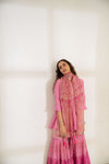 Noor Sharara Set in Pink
