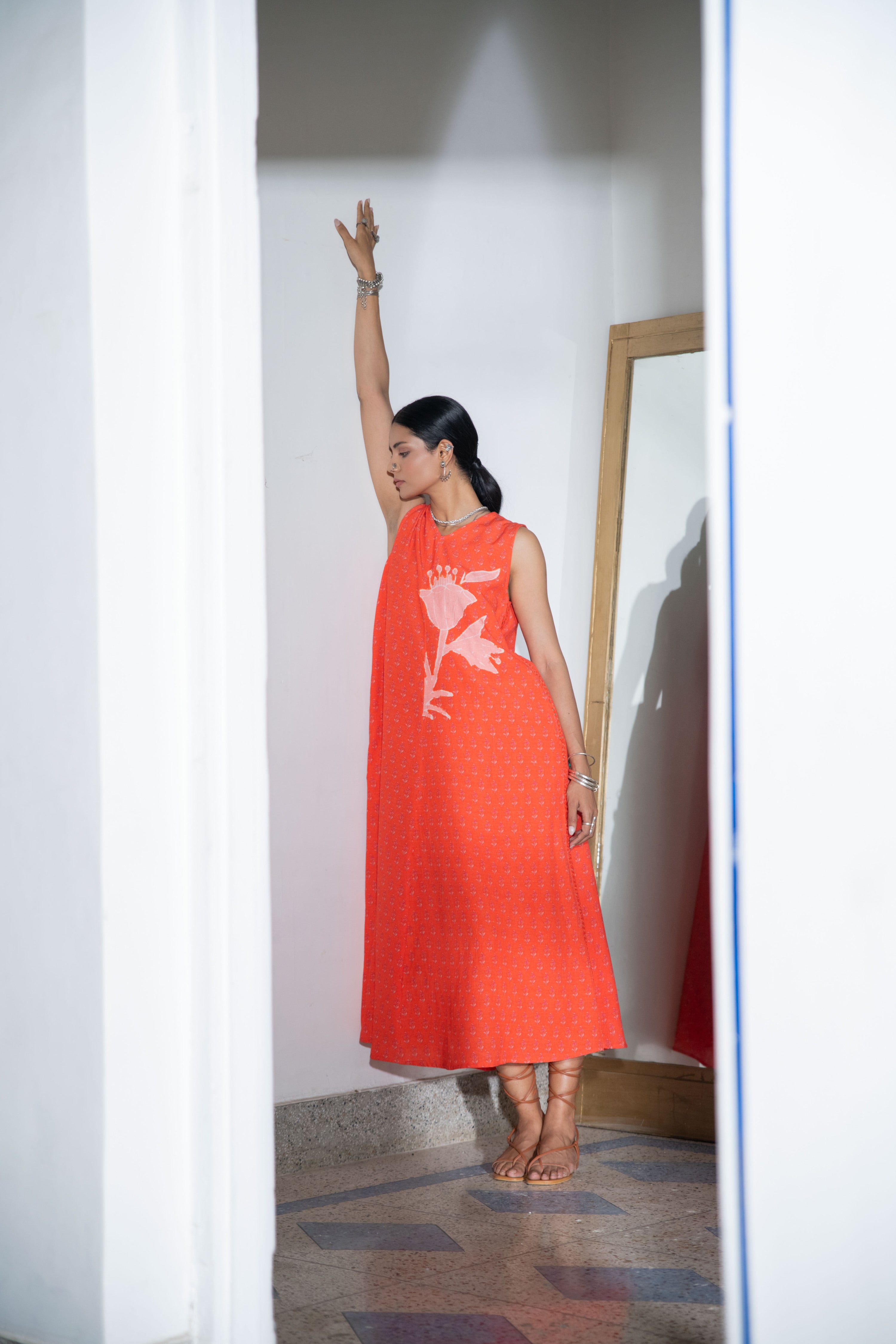 Noor Printed Sheath Dress