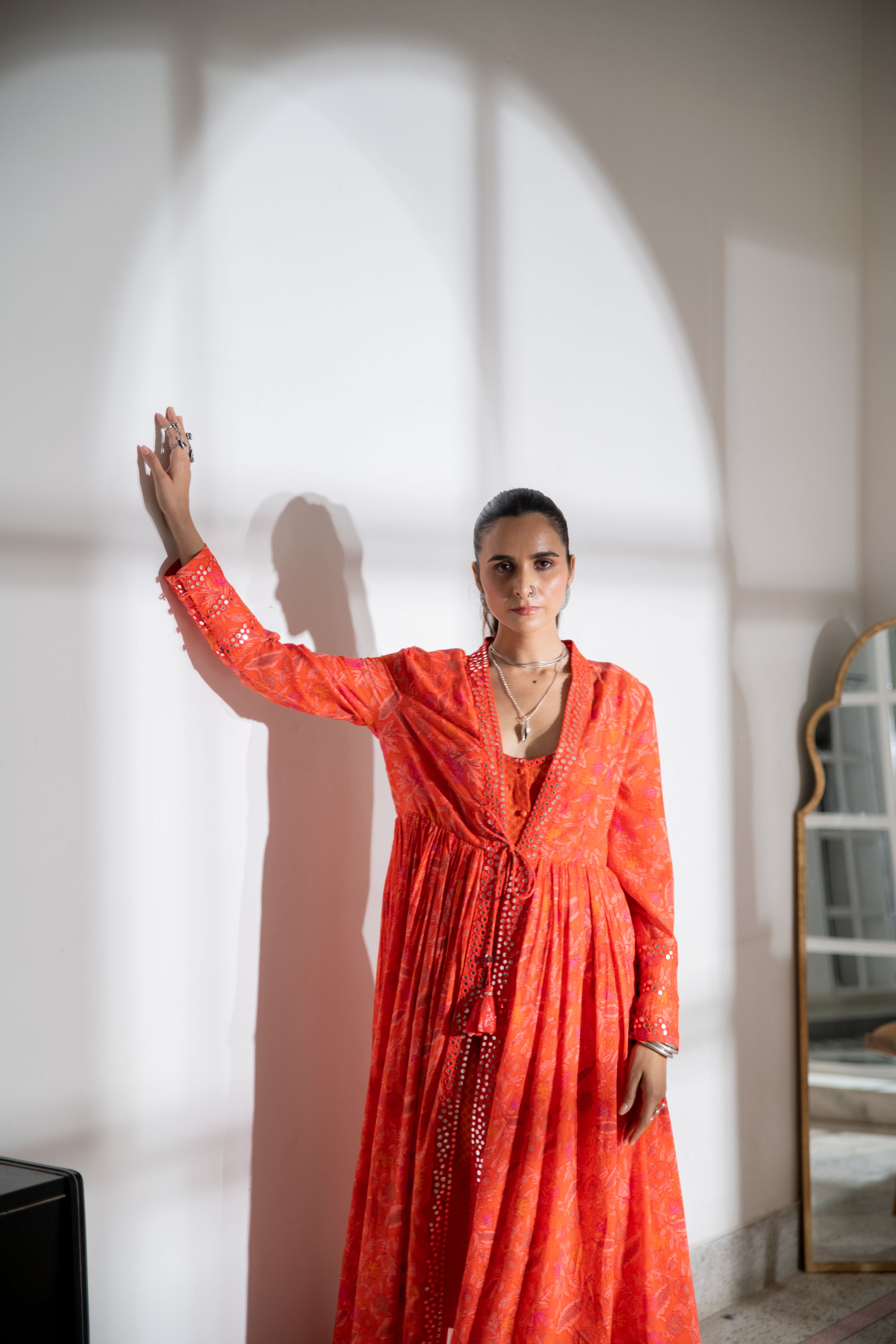 Noor Floral Jacket Dress