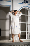 Noor Maxi Dress in White